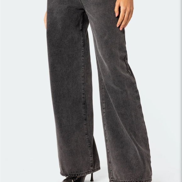 NWT Edikted Raelynn low rise jeans - Picture 7 of 12